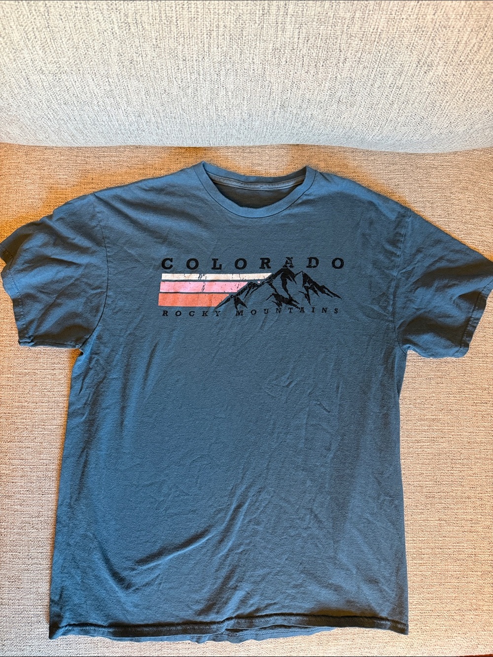 Colorado Rocky Mountains Graphic Tee - Blue